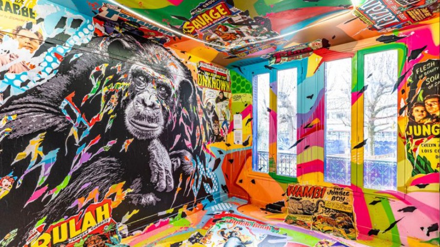 2024年色彩艺术节：在废弃房屋中举办的大型街头艺术展
